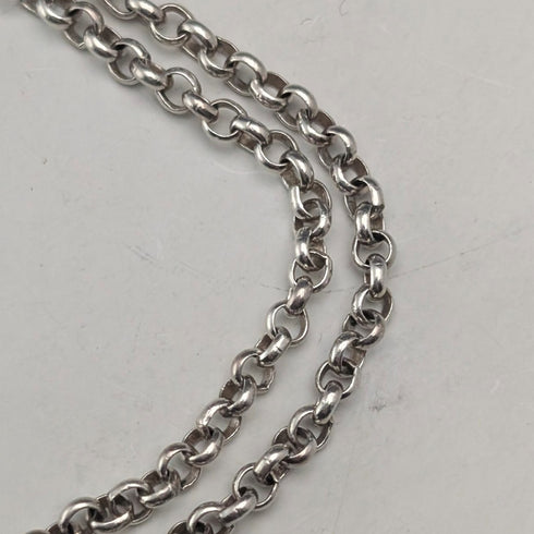 1977 British pure silver jubilee ingot pendant, 39.1g, with pure silver necklace, EJLd